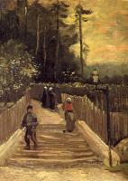 Gogh, Vincent van - A Path in Montmartre